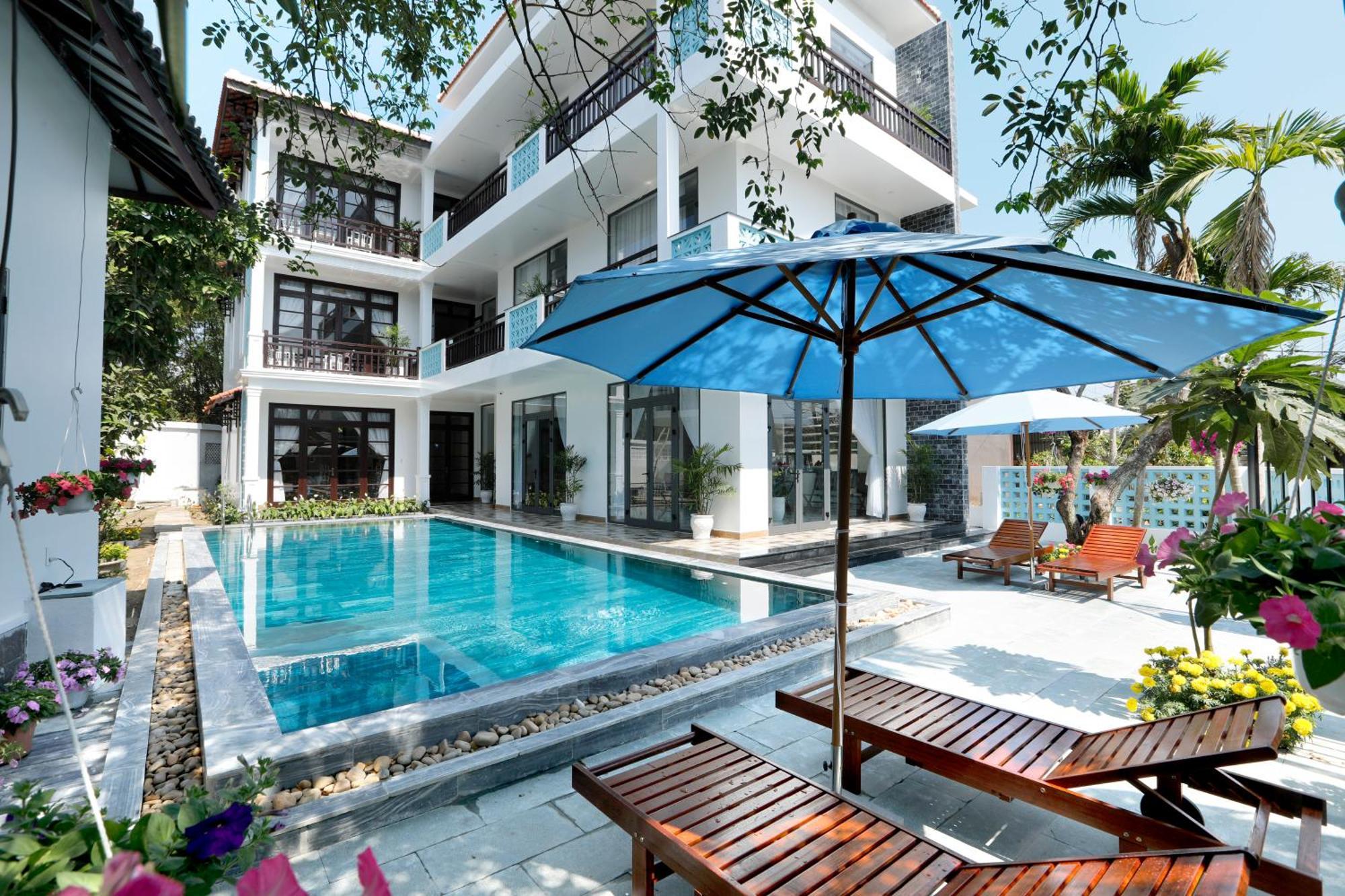 Tropical Garden & Pool Villa Hoi An Bagian luar foto